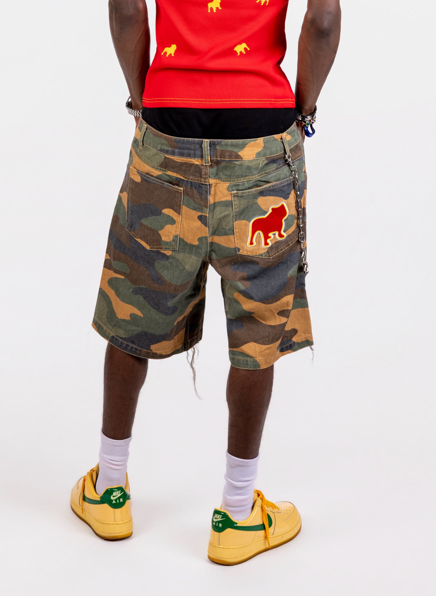 PUBBACO CAMO SHORTS