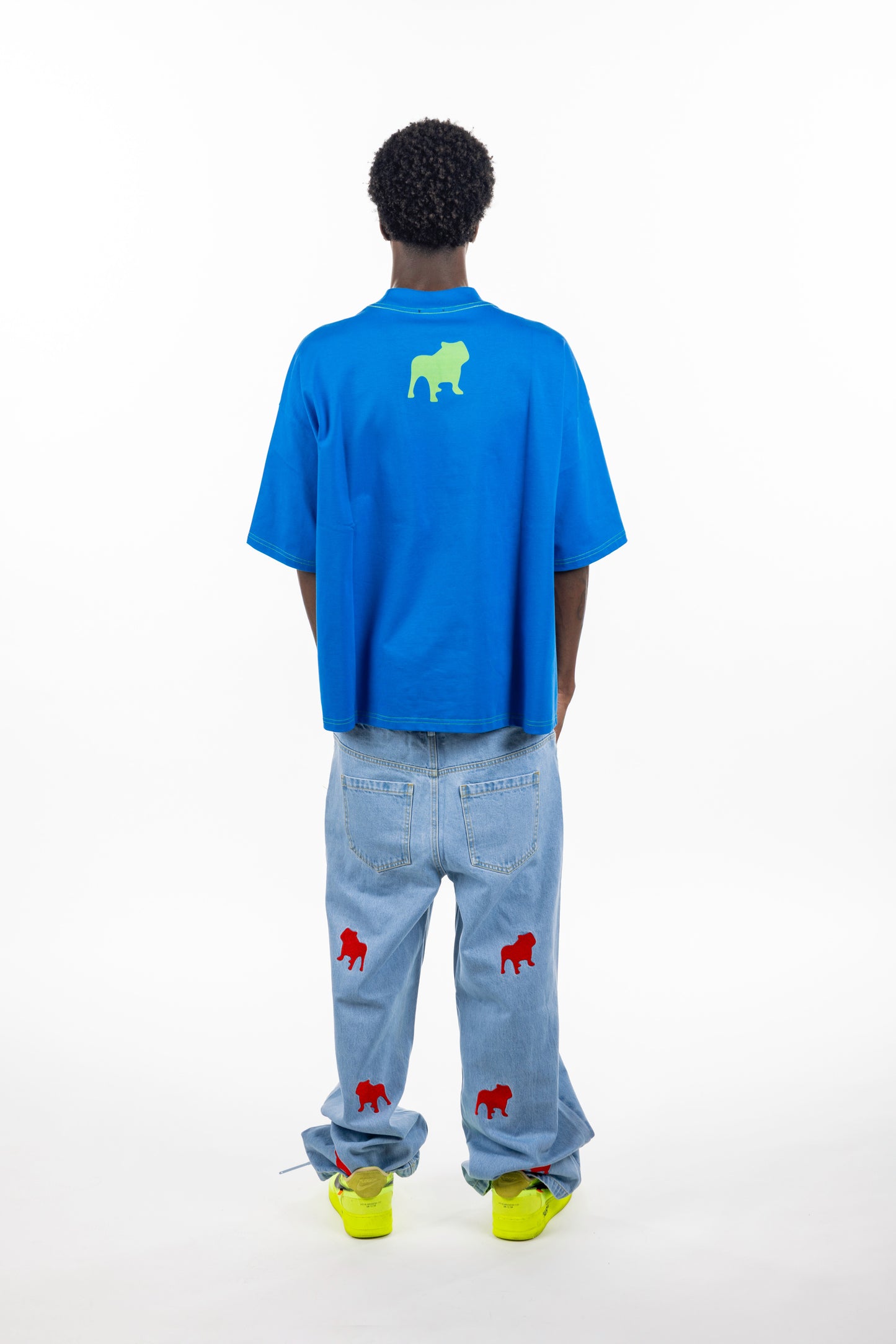 “THE PUBB FACTORY” SHIRT IN BLUE