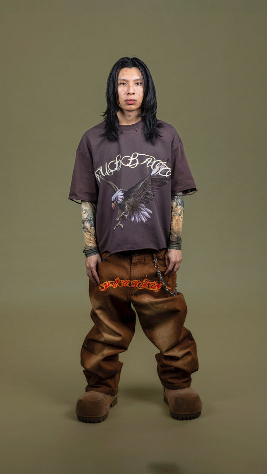 PUBBACO “FLY WITH THE WIND” SHIRT GRAY