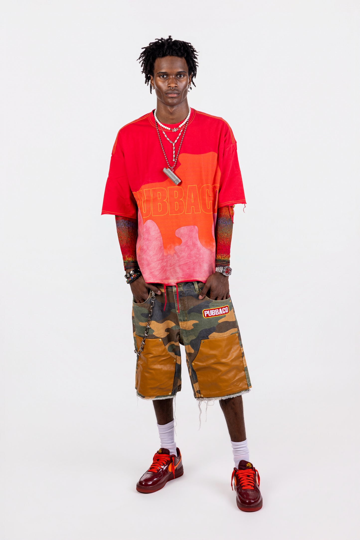 PUBBACO “ VIBES OF THE HORIZON” SHIRT RED