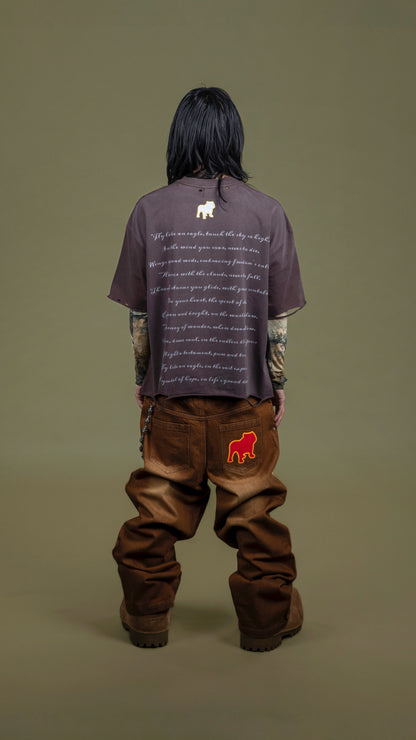 PUBBACO “FLY WITH THE WIND” SHIRT GRAY