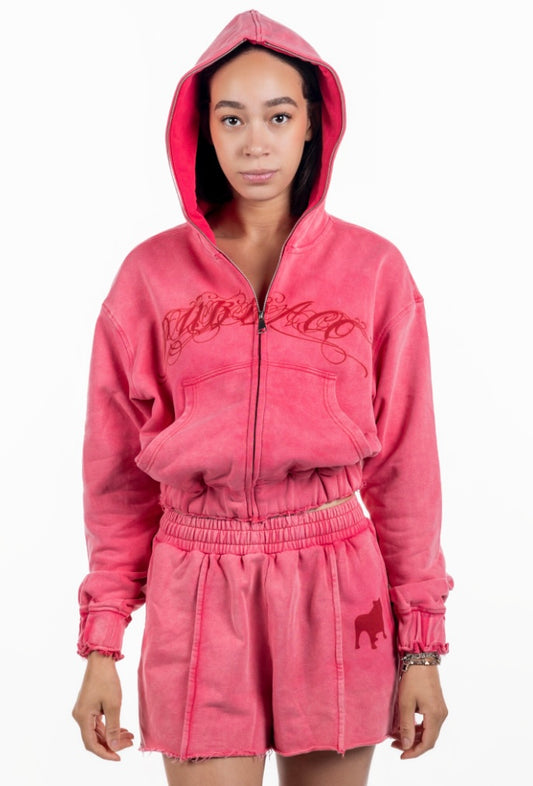 PUBBACO “PINK POWER” ZIP JACKET COMFY WMNS