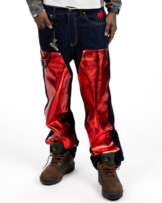 PUBB PATCH “RED ARMOR” DENIMS