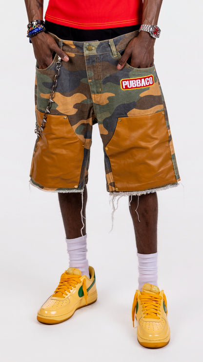 PUBBACO CAMO SHORTS
