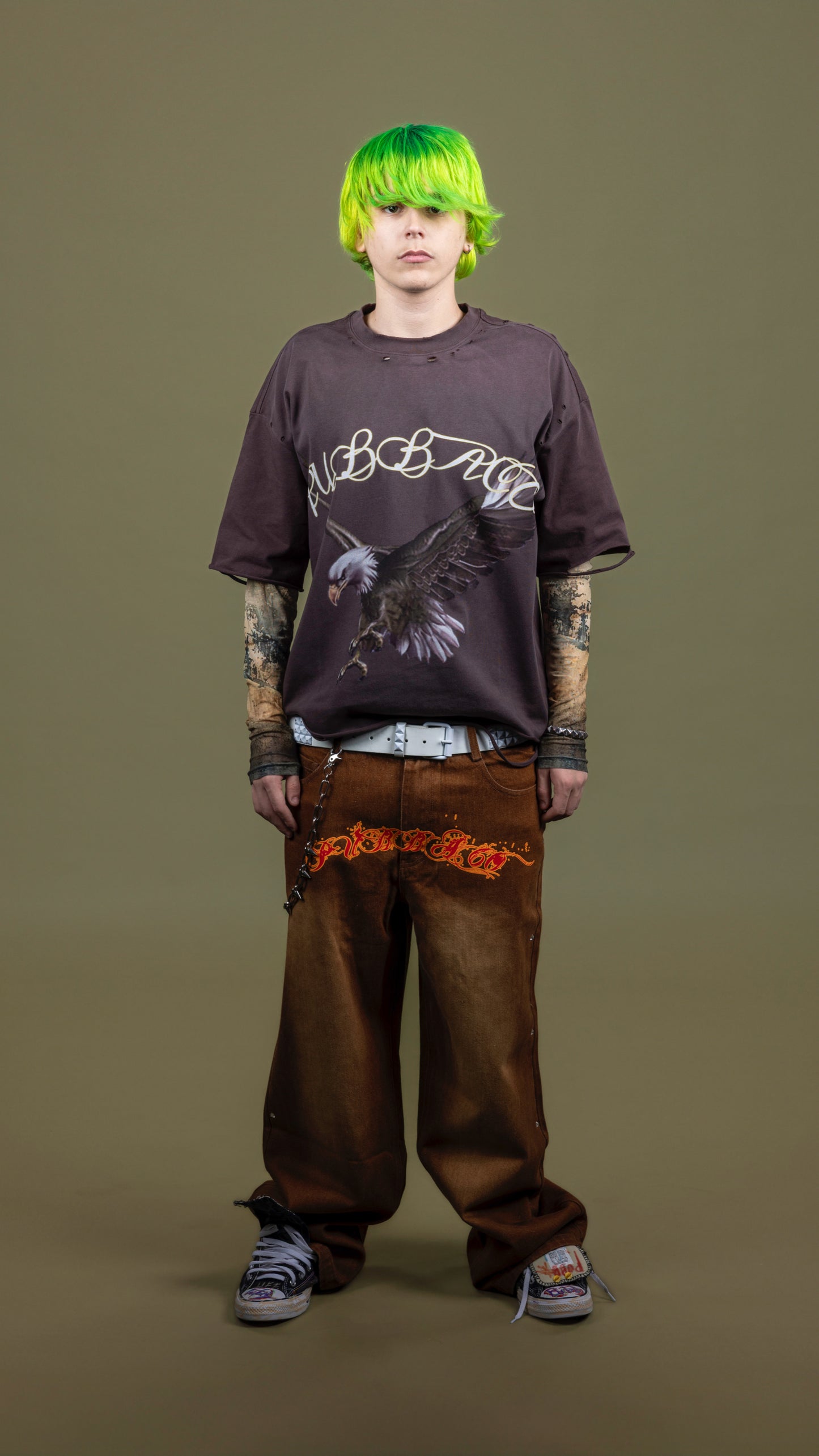 PUBBACO “FLY WITH THE WIND” SHIRT GRAY